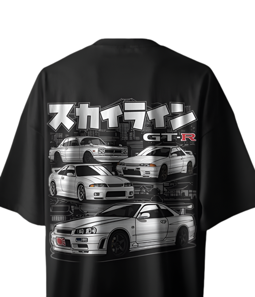 GTR Over Sized T-Shirt 100% Cotton