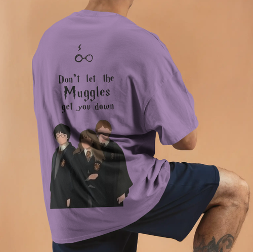 Harry Potter Oversized T-Shirt 100% Cotton