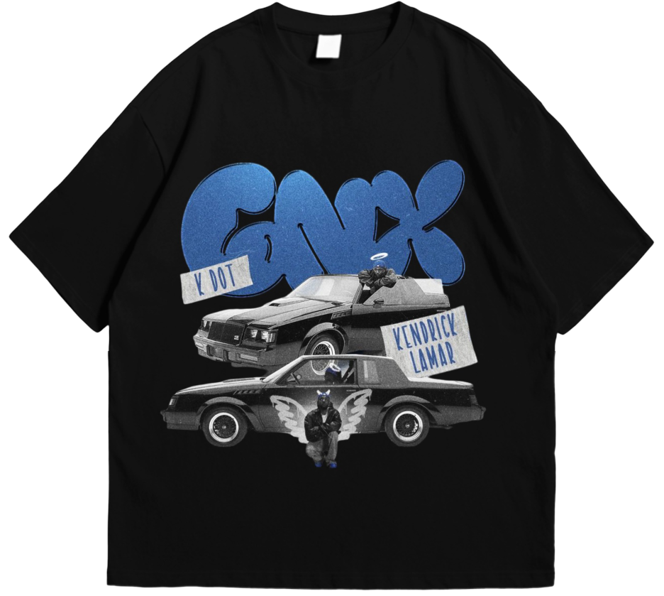 Kendrick Lamar K-Dot Oversized Tee – 240GSM