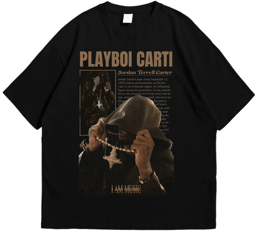 Playboi Carti Oversized Tee – 240GSM